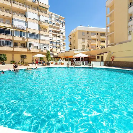Ver952 - Vistas Mar Y Piscina, Wifi, Playa 600 Metros, Centro 150 Metros Lägenhet Torremolinos