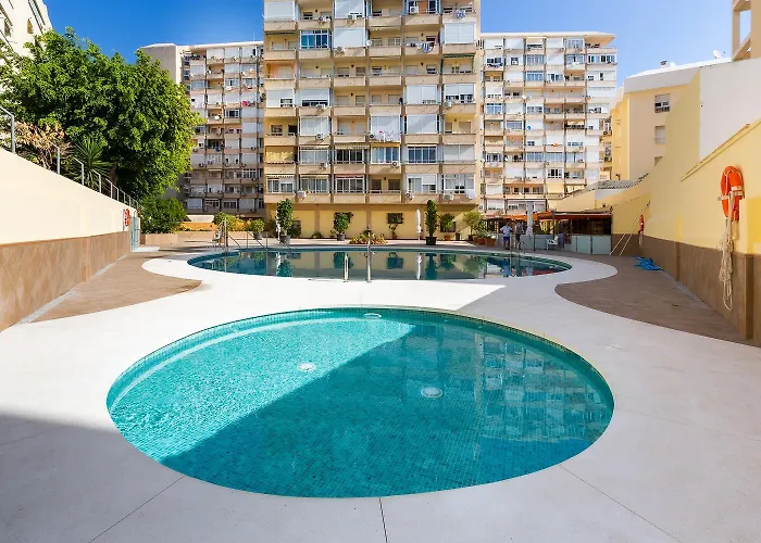Ver952 - Vistas Mar Y Piscina, Wifi, Playa 600 Metros, Centro 150 Metros Apartamento Torremolinos